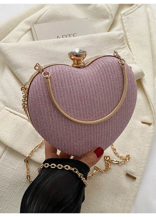 SS Hart Clutch Bag Pink