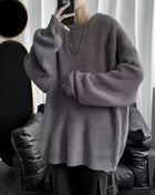 SS Loose Sweater Dark Gray