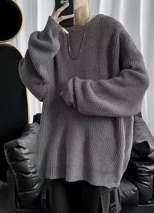 SS Loose Sweater Dark Gray