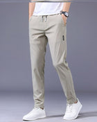 Loose Straight men's Sweatpants Khaki