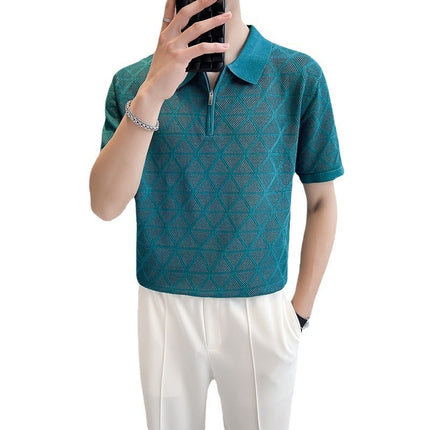 Rhombus Breathable Leisure Top