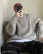 SS Loose Sweater Gray