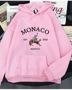 SS Monaco hoodie Pink