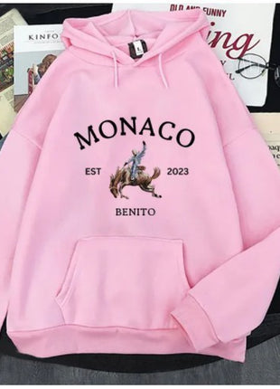 SS Monaco hoodie Pink