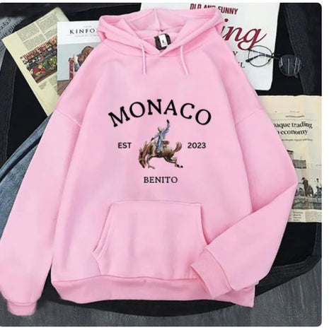 SS Monaco hoodie Pink