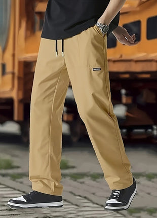 Men's Sports Casual Pants Khaki H