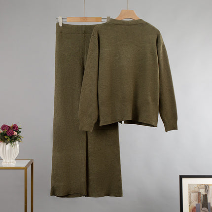 Cardigan Sweater Suit