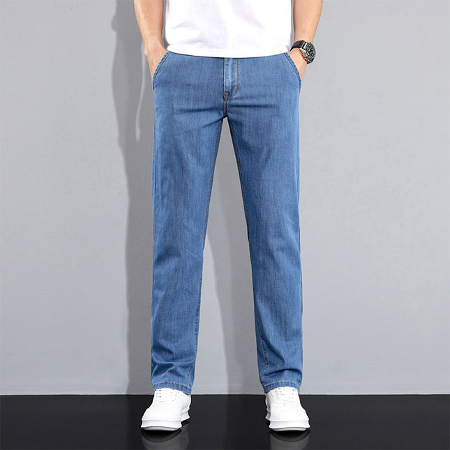 Versatile Stretch Jeans Light blue