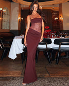 SS Beach Club Dress Wine red