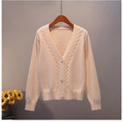 Versatile Outer Short Sweater Apricot