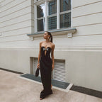 Off-shoulder Backless Bandeau Party Dress