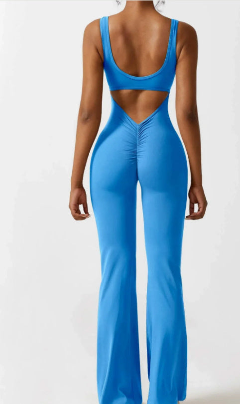 Women’s Tight Yoga Bodysuit Hollow Seamless Color2