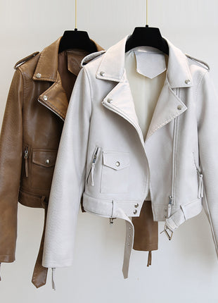 SS Short Leather Jacket