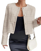 SS Button Jacket | Set Apricot