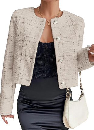 SS Button Jacket | Set Apricot