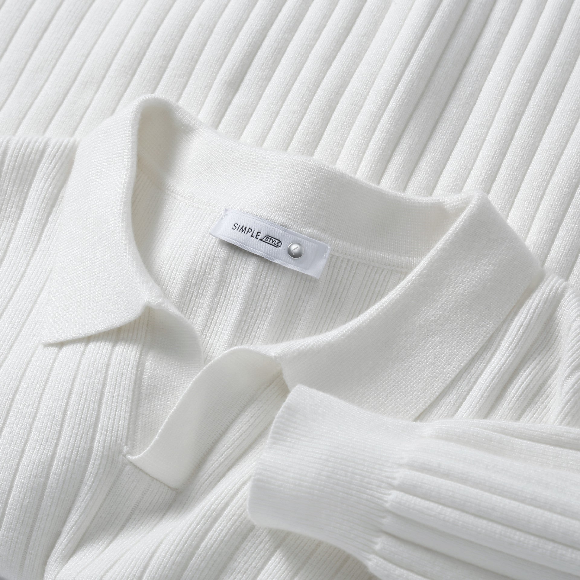 Men's Casual Sweater White