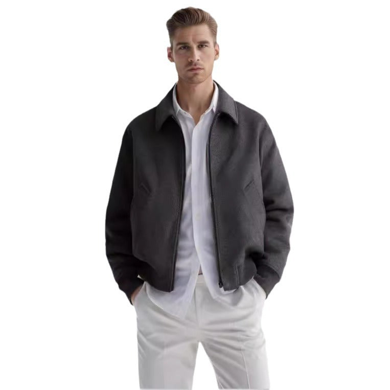 MEN'S Woollen Coat Jacket