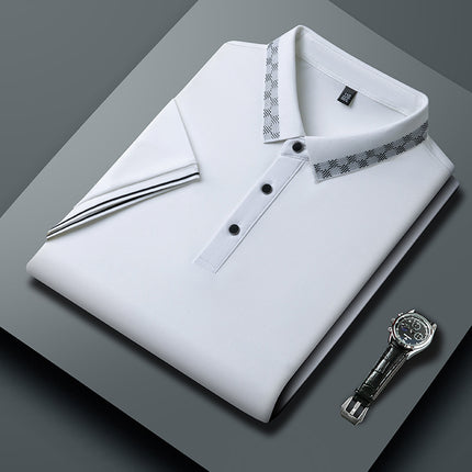 Men's T-shirt Loose Casual White