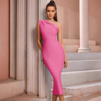 Elegant One Shoulder Sexy Dress