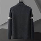 Men's Long Sleeved Sweater Coat