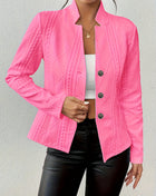 SS Women's Blazer Dark Pink