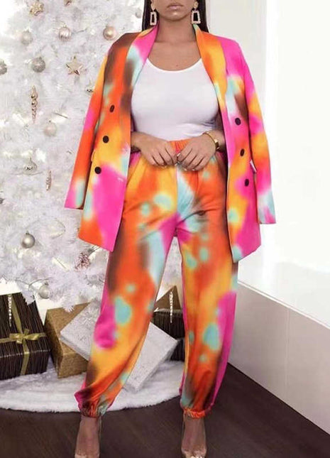 SS Jacket Suit Orange