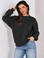 Loose Casual Women's Sweatshirt