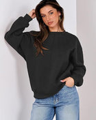SS Women's Sweatshirt Black