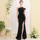 Temperament Ladies Banquet Long Fish Tail Dress Black