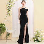 SS Fish Tail Dress Black