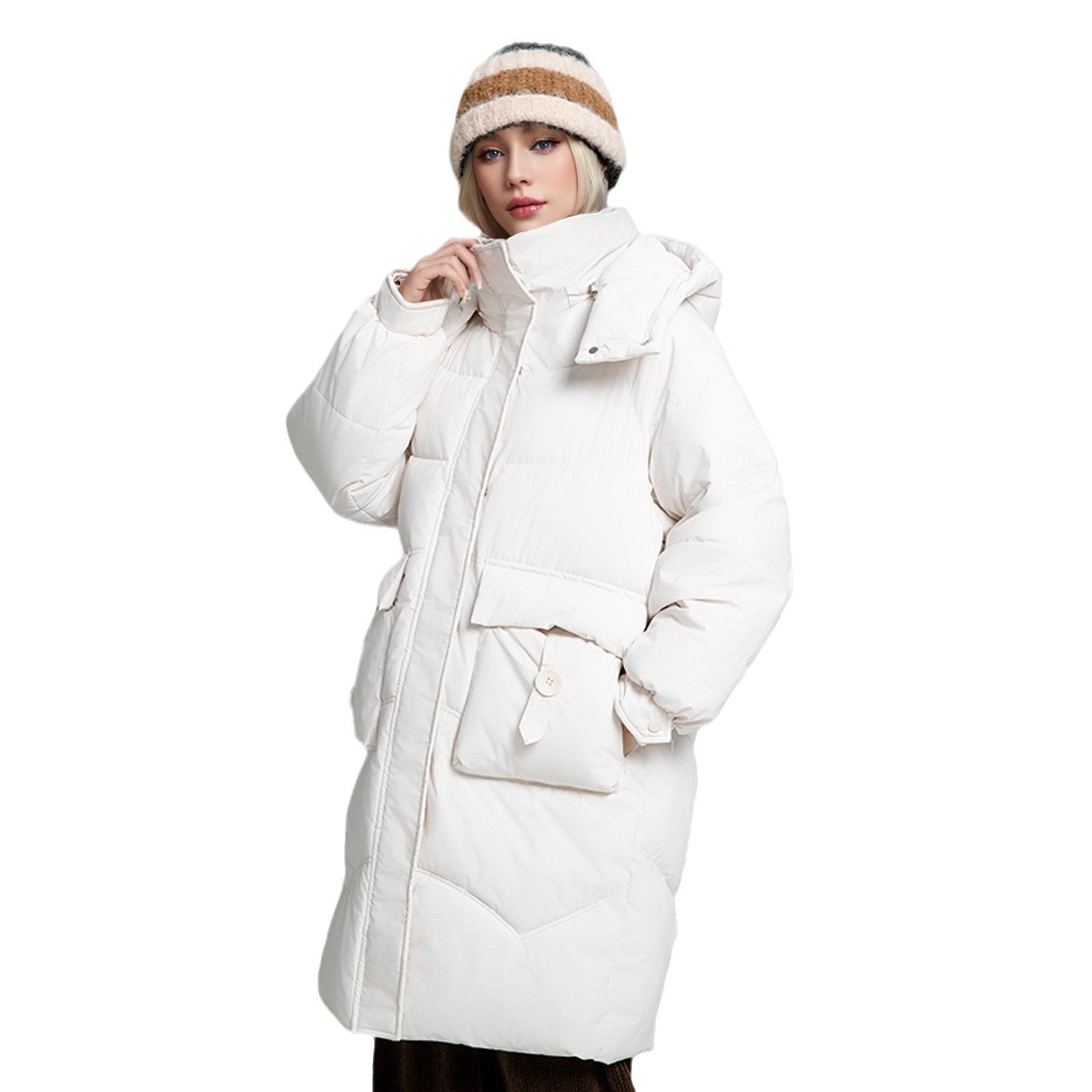 SS Mid-length Winter Jacket