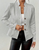 SS Women's Blazer Light Gray