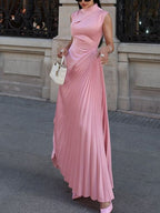 SS Pleated Dress