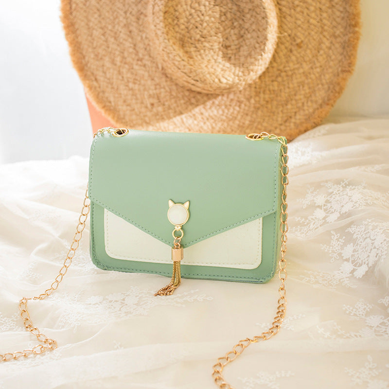SS Small Messenger Bag Green