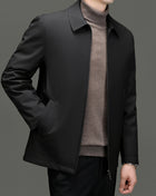 SS Men's Goose Down Jacket Black