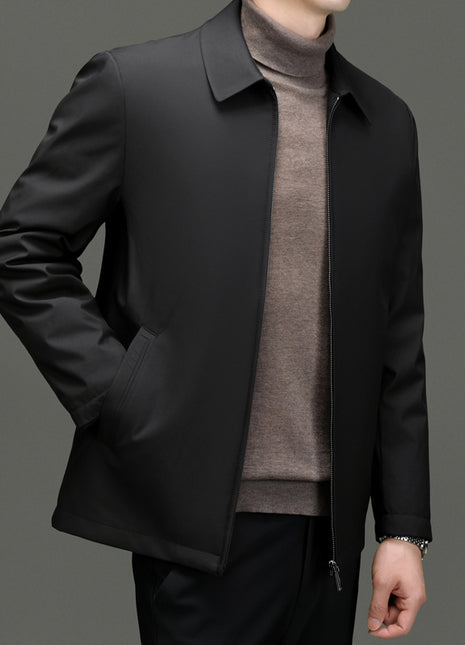 SS Men's Goose Down Jacket Black