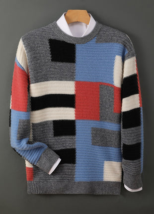 SS Pure Wool Sweater Dark Gray