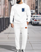 SS Men's Jogging Set White