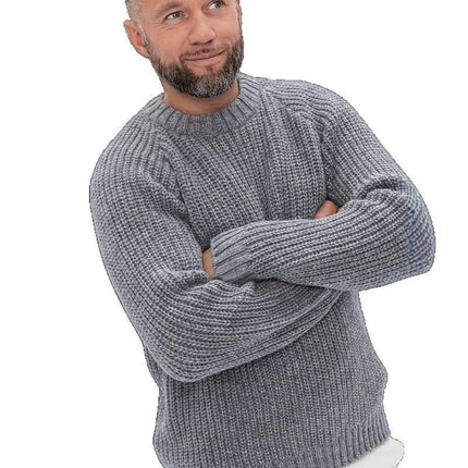 Daily Casual Men's Pullovers Gray
