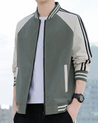 SS Baseball Jacket Dark Green