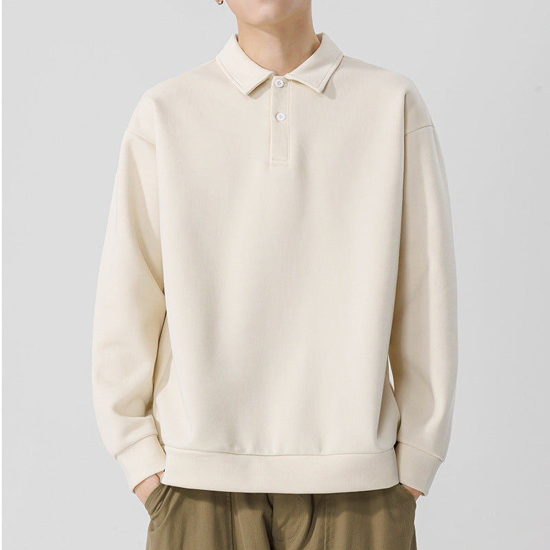 Men’s Polo Collar Pullover
