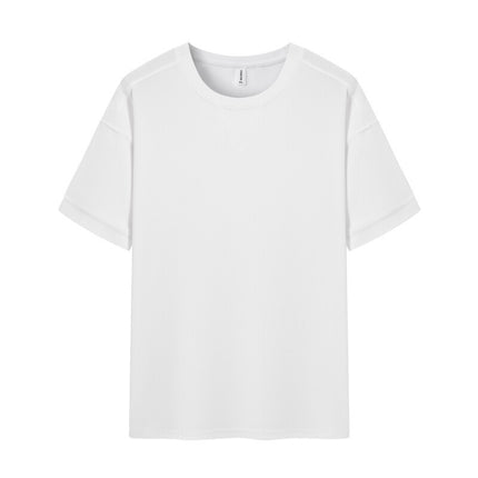 Waffle Heavy T-shirt For Men White