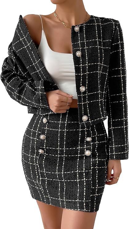 SS Button Jacket | Set Black Suit