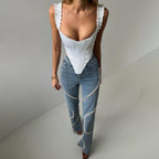 SS Rhine Stone Denim