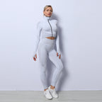 SS 3PCS Yoga Set Gray