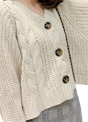 SS Button Down Sweater