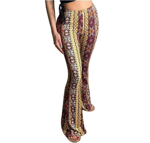 SS Elastic Tight Pants Ginger