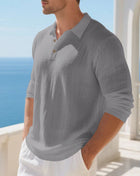 SS Men's Long Shirt Gray