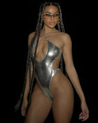 SS Metallic Bikini Silver