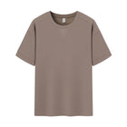 Waffle Heavy T-shirt For Men Brown